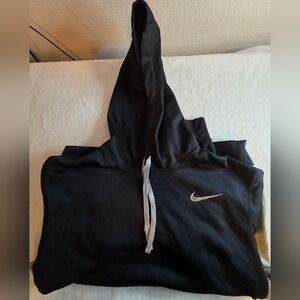 Men's Nike Therma-Fit Hoodie Black Pullover Sweatshirt XL